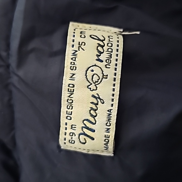 Mayoral Blue Green Newborn 6-9 months Puffer Jacket Silky Soft - Picture 4 of 6